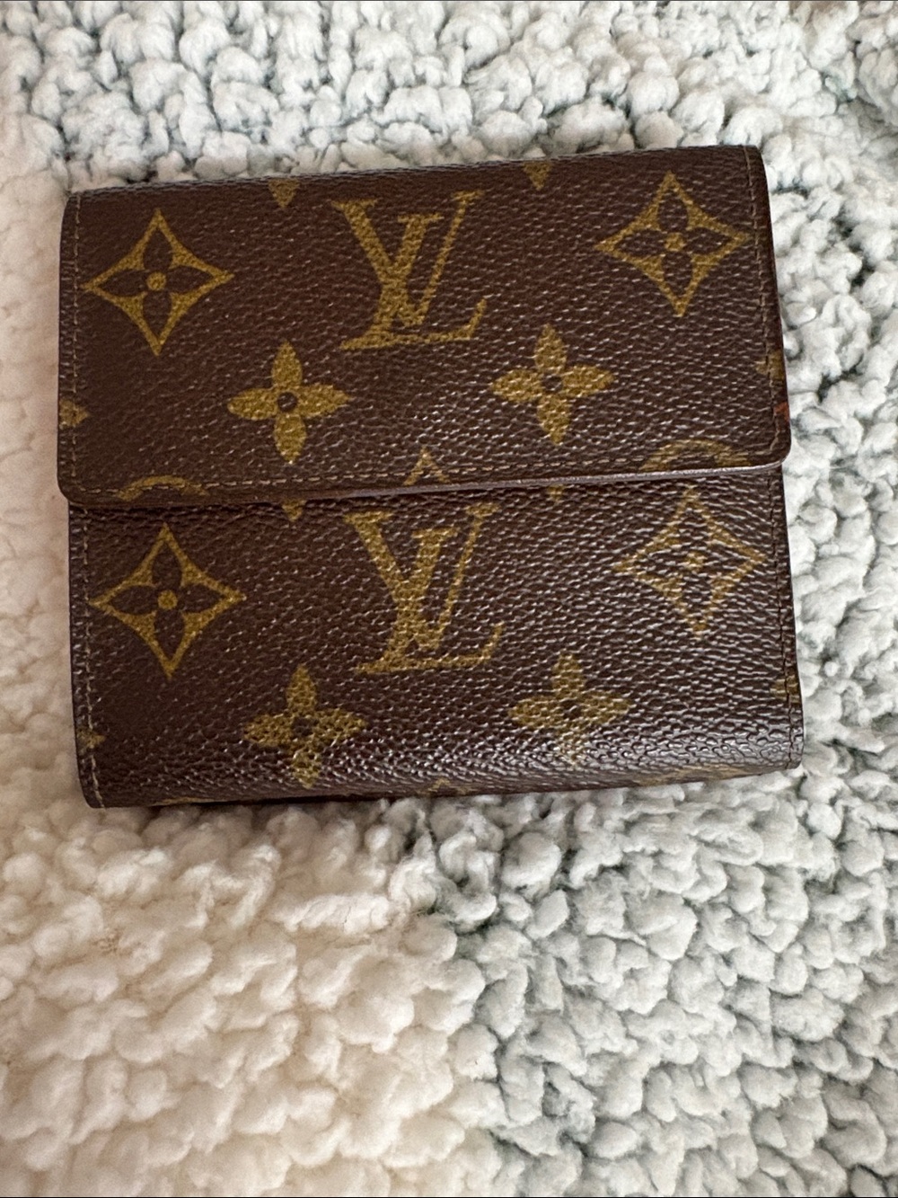 Louis Vuitton Brown Monogram 2 Side Wallet